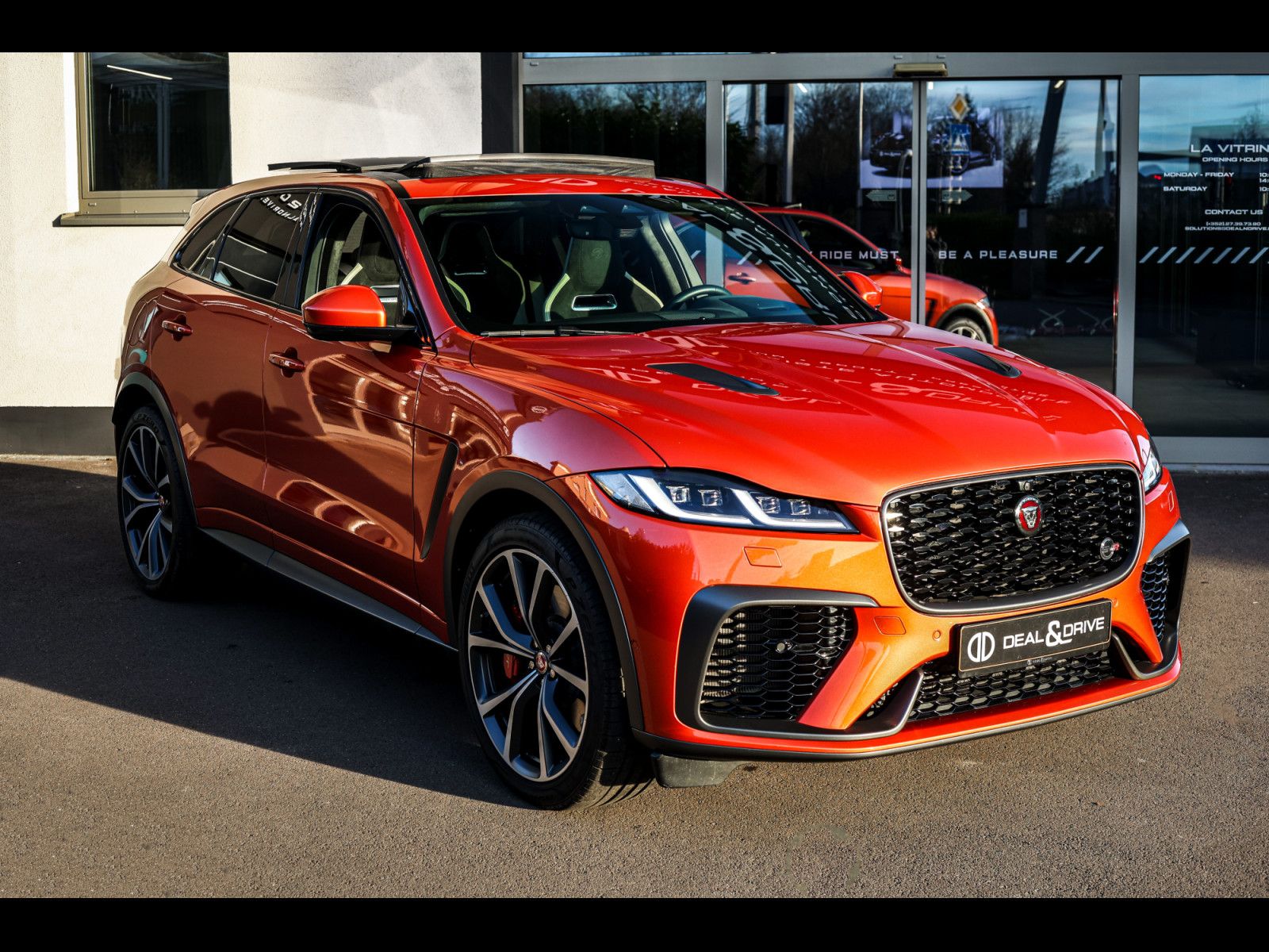 Jaguar F-Pace 5.0 P550 SVR AWD°ORANGE ATACAMA SVO°AHK