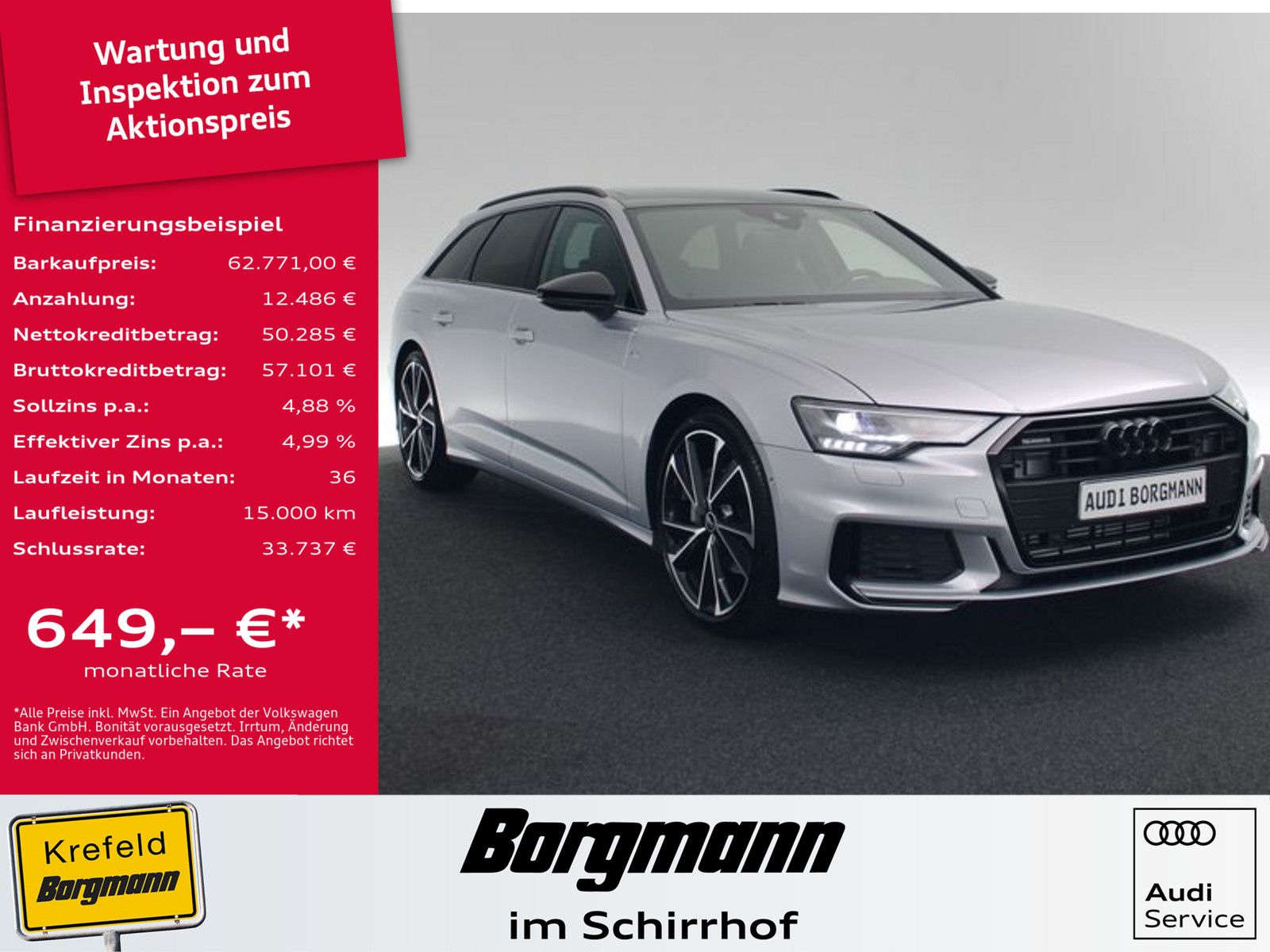 Audi A6 Avant 45 TFSI quattro advanced - Samsaru's Car Outlet