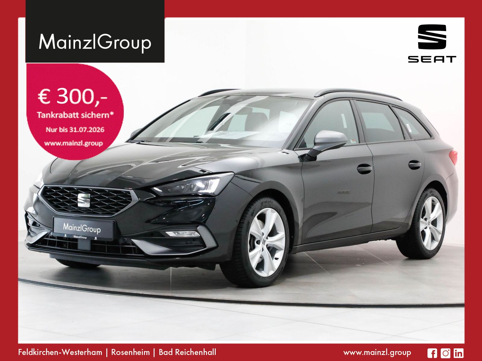 Seat Leon ST 2.0 TDI DSG FR AHK Navi Kamera ACC LED