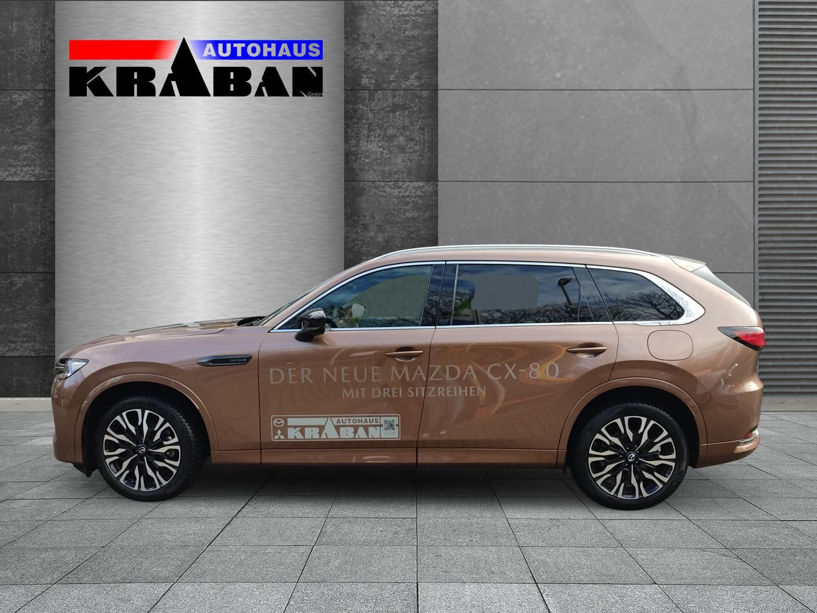 Mazda CX-80 254PS Homura AWD 8AT, Bose, GSD, 7-Sitze