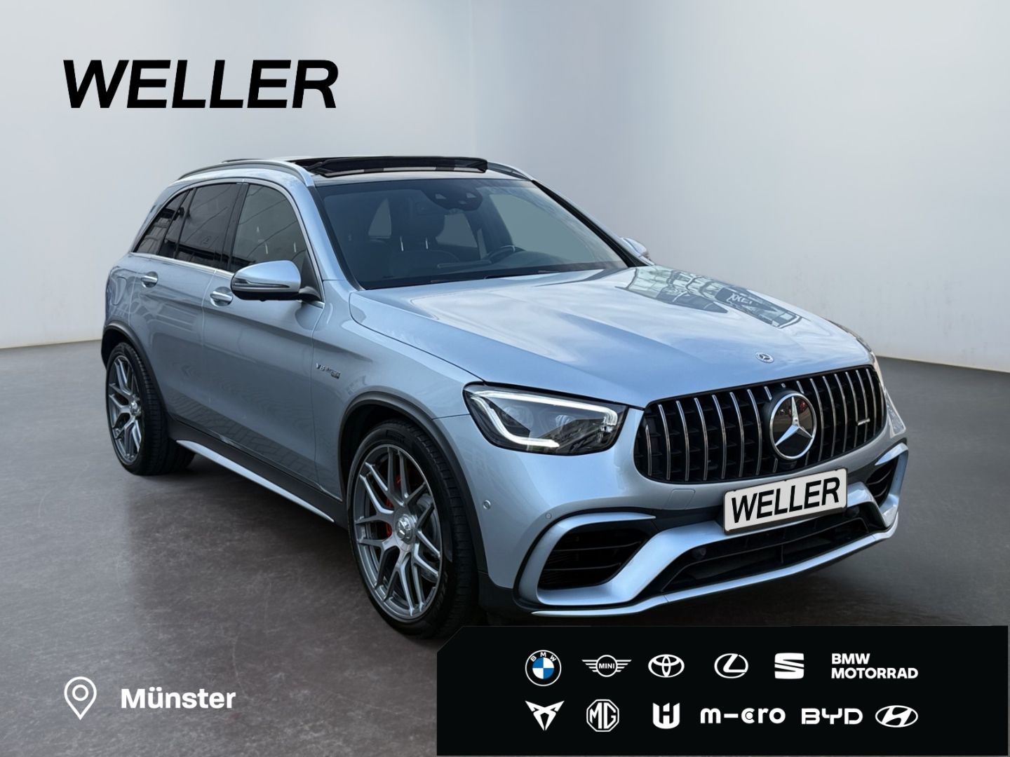 Mercedes-Benz GLC 63 AMG S 4M+ S-Shift 9G *LED*Burmes*Pano*360