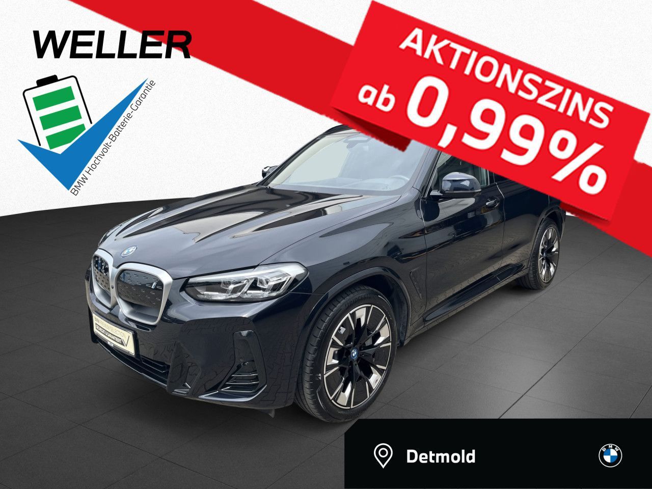 BMW iX3 M Sport Impressive HUD H/K PA+St+GO Pano 20"
