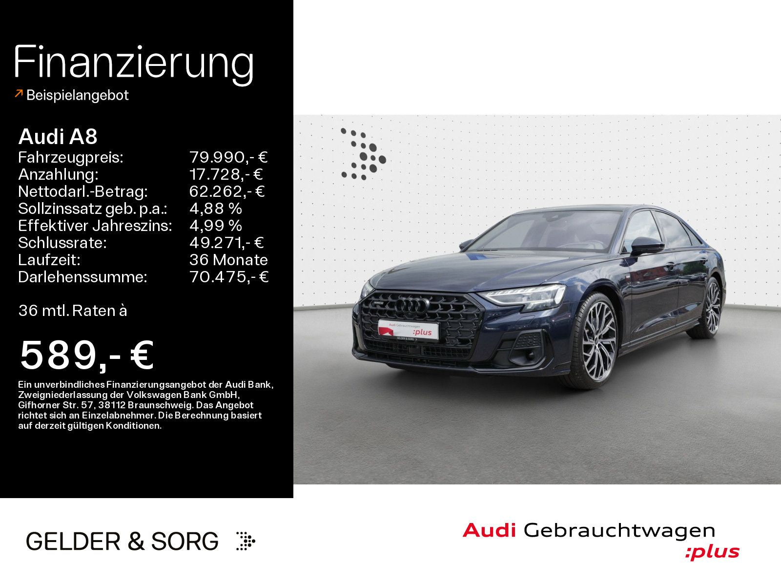 Audi A8 50 TDI quattro - Samsaru's Car Outlet