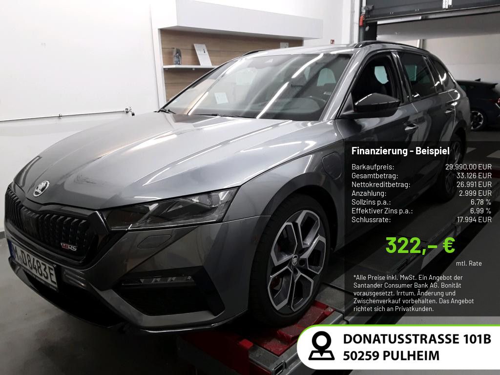Skoda Octavia Combi 1.4 TSI iV RS LED NAVI PANO KAMERA