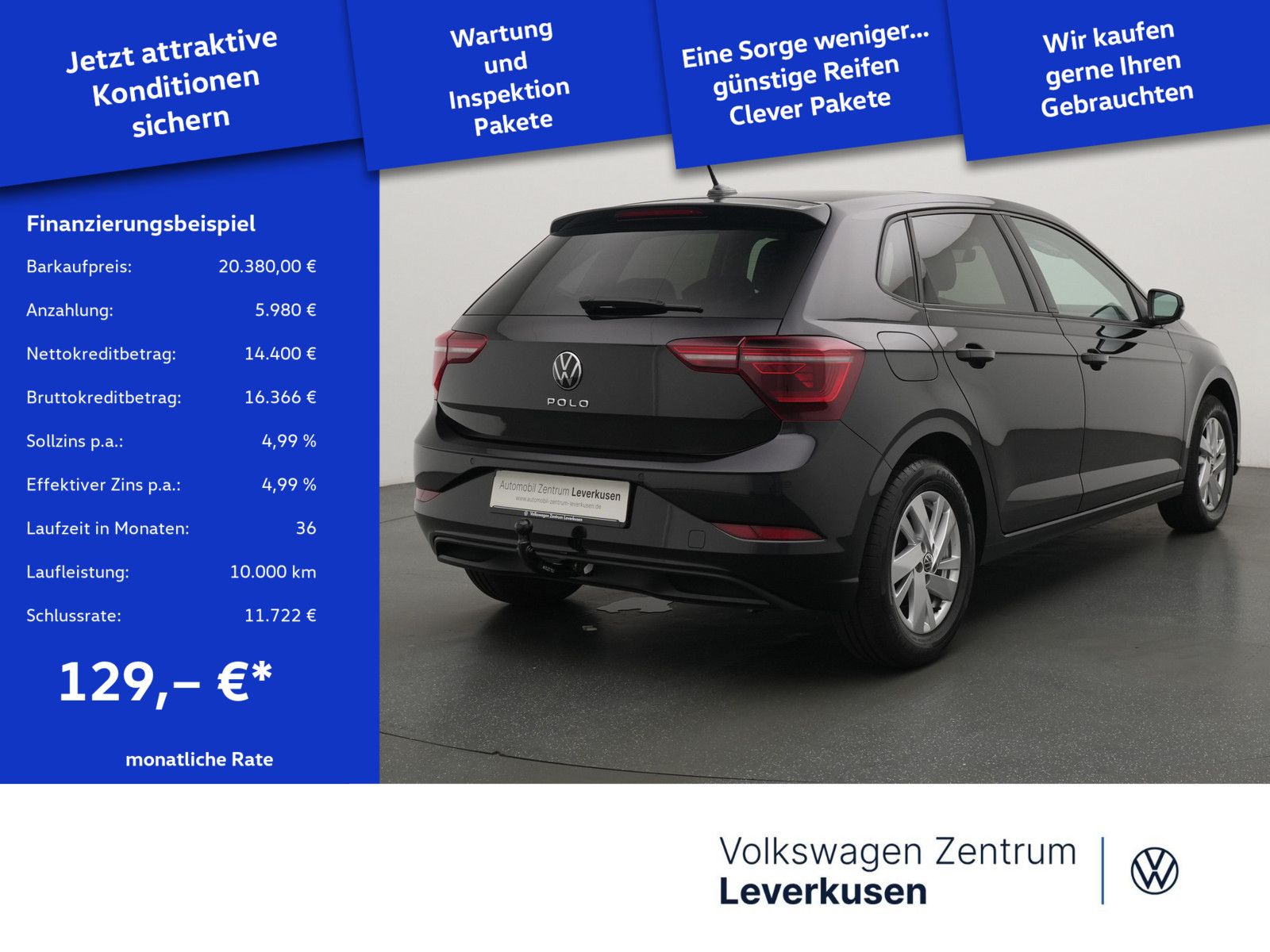 Volkswagen Polo Style DSG PANO MATRIX LEDER KAM ACC CARPLAY