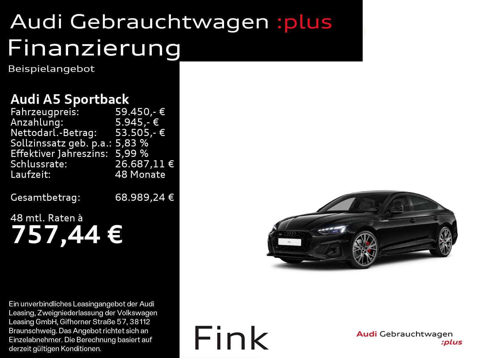 Audi A5 Sportback S line 45 TFSI quattro Matrix B&O P