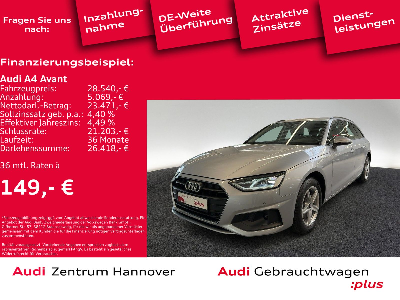 Audi A4 Avant 35 TFSI - Samsaru's Car Outlet