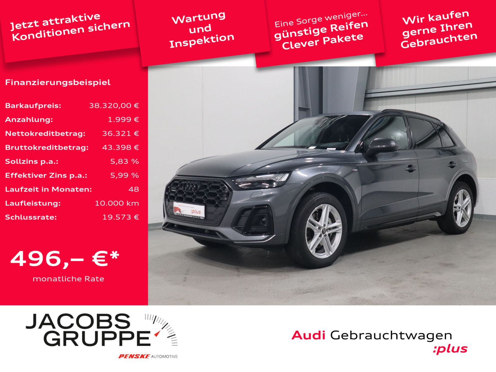 Audi Q5 50 TFSI e quattro S line Panorama*Kamera*ACC 