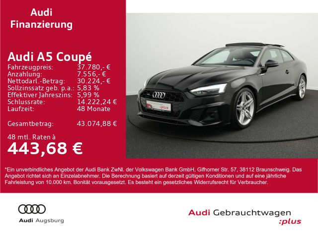 Audi A5 Coupé S line 50 TDI qu. *ACC*PANO*MATRIX*19''