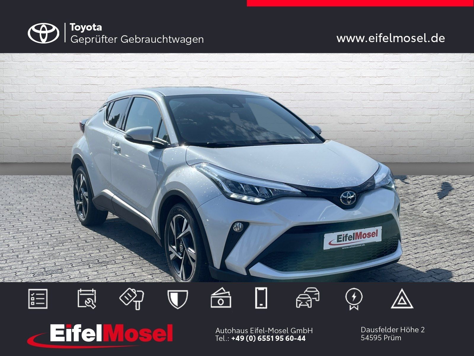 Toyota C-HR 1,8-l-Hybrid 5-Türer Team Deutschland Hybri