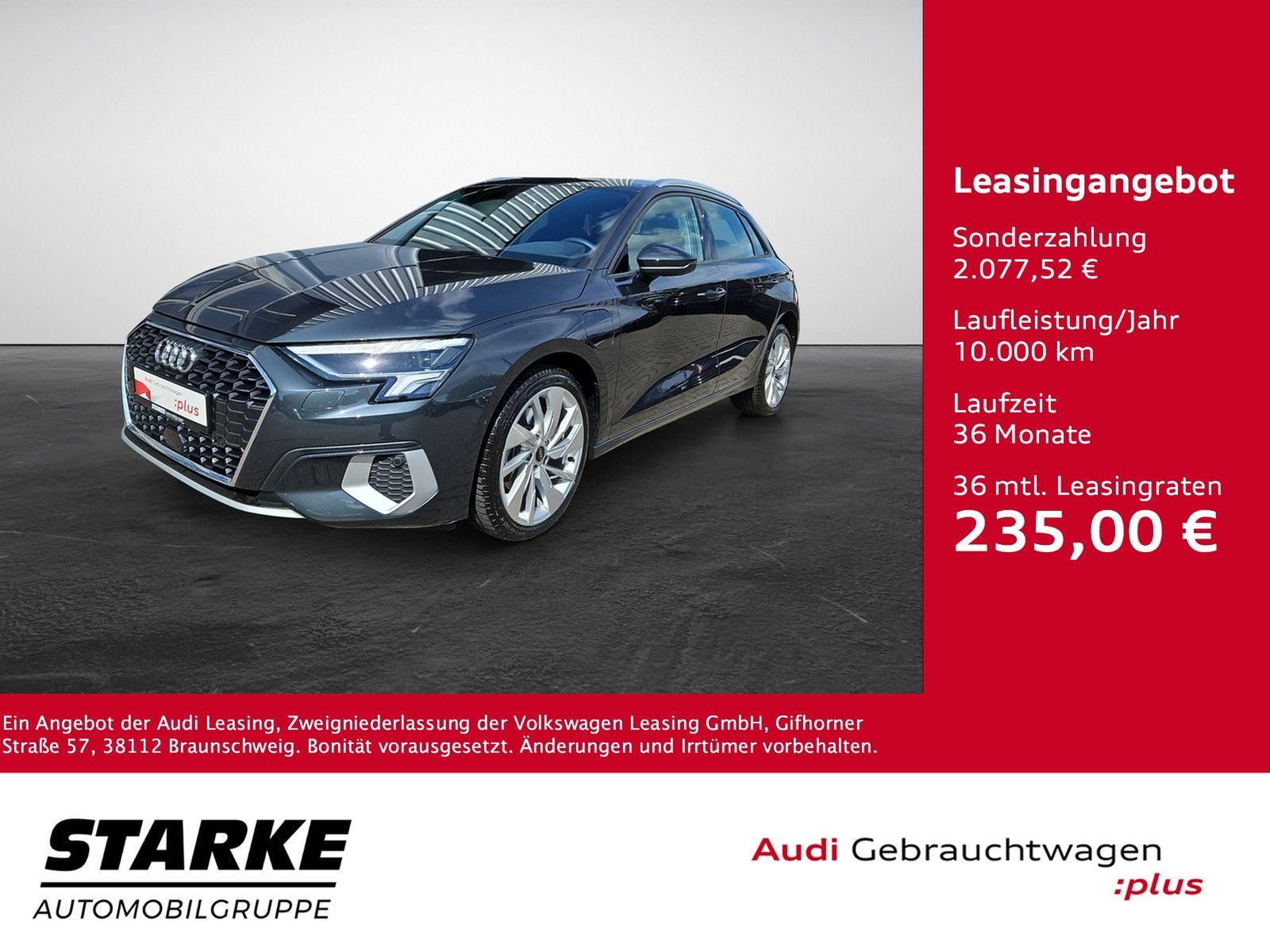 Audi A3 Sportback 40 TFSI e S tronic advanced - Samsaru's Car Outlet