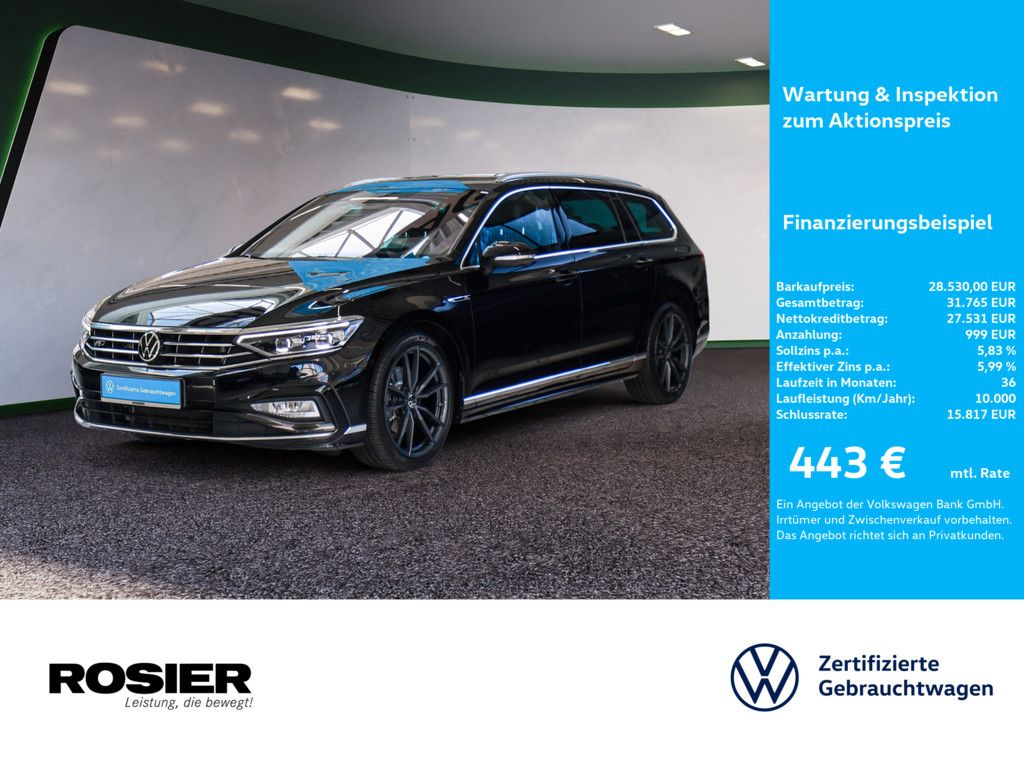 Volkswagen Passat Variant 2.0 TDI DSG 4M R Line AHK ACC HUD