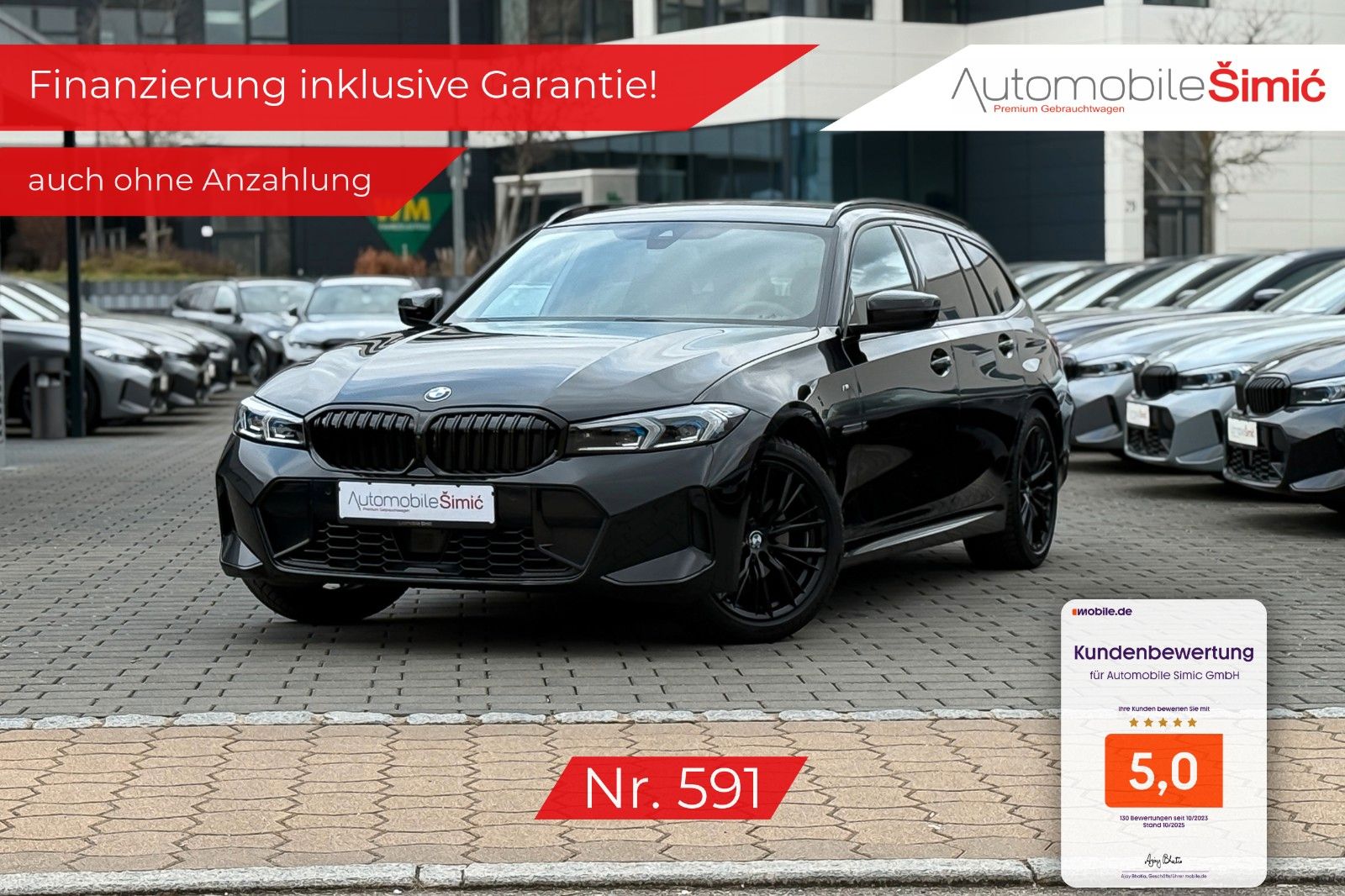 BMW 320i M Sport 18" HuD AHK ACC 360° hifi LED+