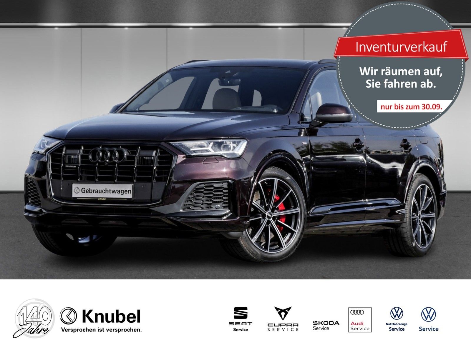 Audi Q7 S line 55 TFSI e AHK 360° HUD B&O Keyless