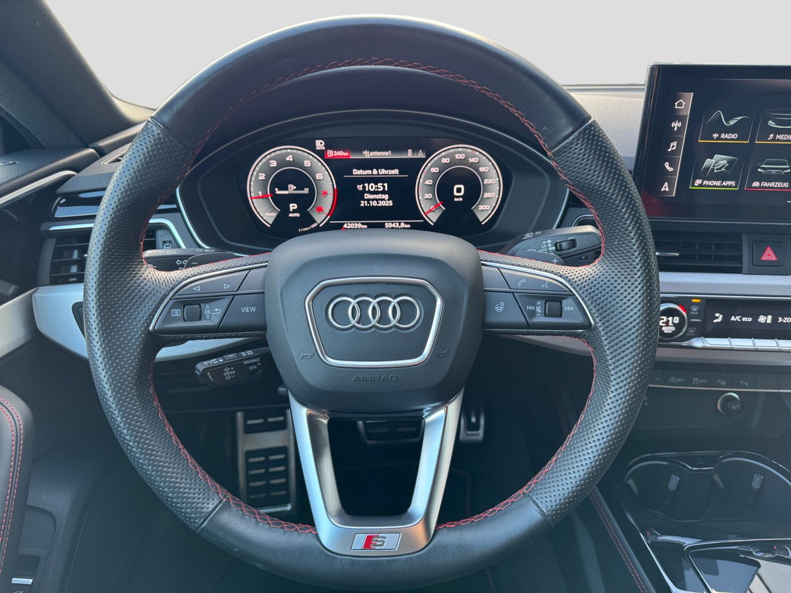 Audi A5 Sportback 45TFSI quattro S line S-tronic Virt