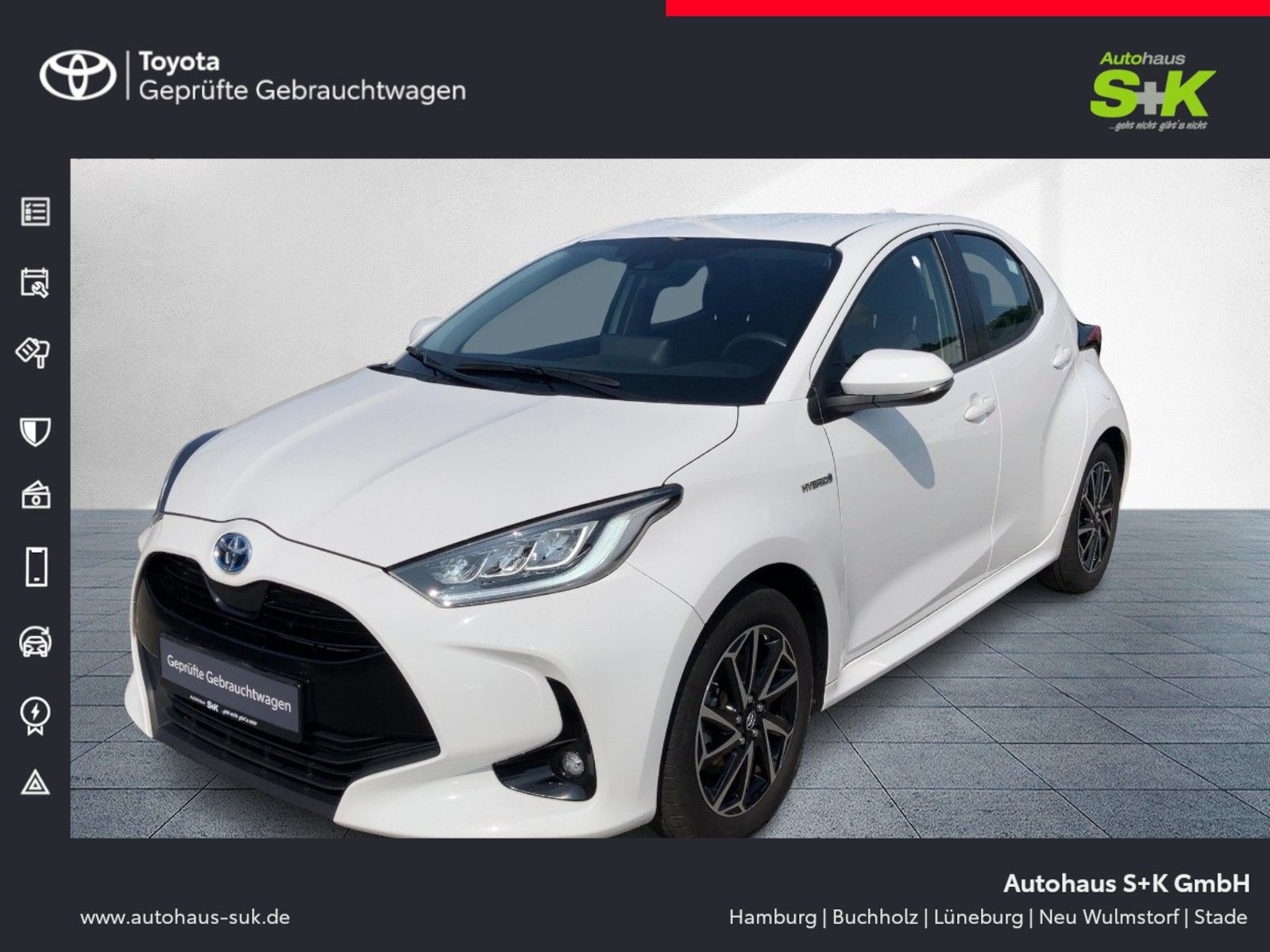 Toyota Yaris 1.5 Dual-VVT-iE Hybrid - Samsaru's Car Outlet