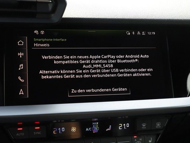 Audi A3 Sportback 35 TDI Advanced LM18 Sports. Navi+