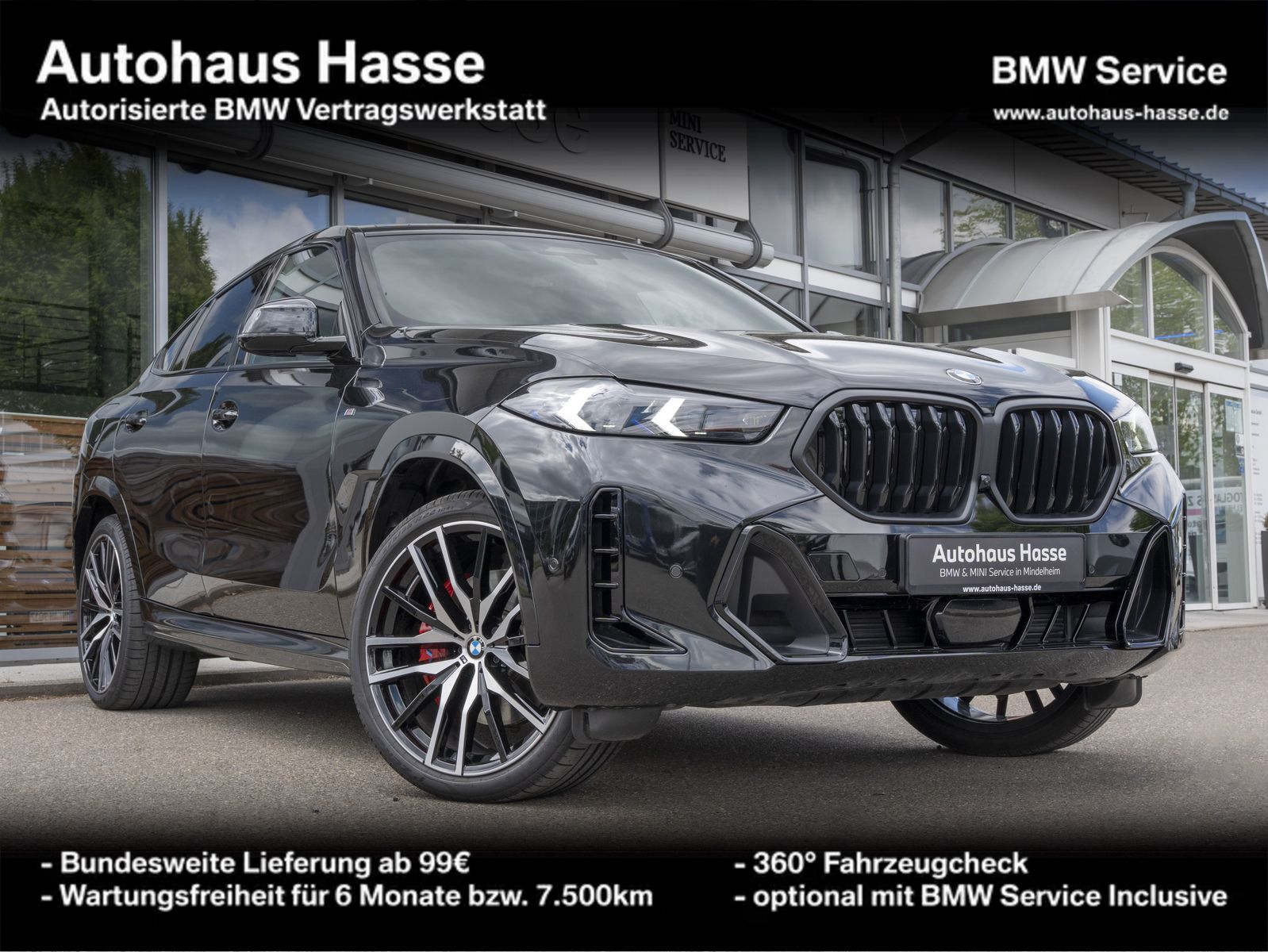 BMW X6 xDrive40d M-Sport Pro 22Z STANDHZ 360° SHZv+h