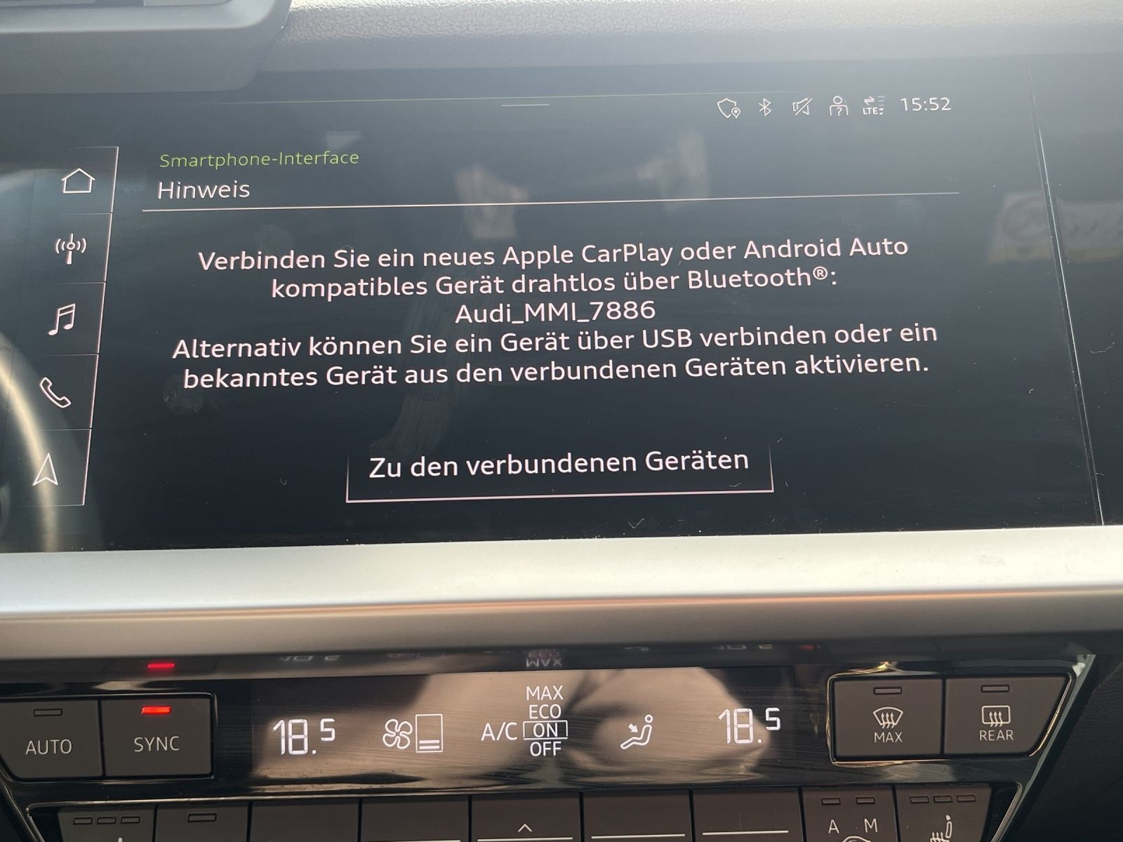 Audi A3 Sportback 35 TDI advanced Navi, LED, SHZ