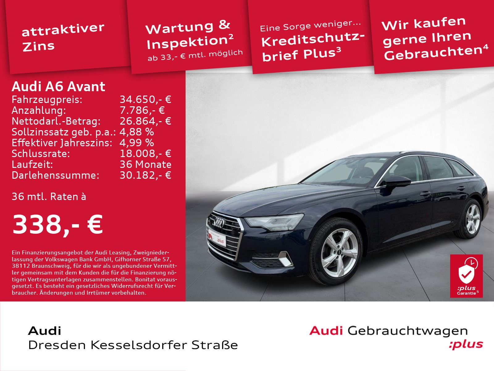Audi A6 Avant 40 TDI sport - Samsaru's Car Outlet