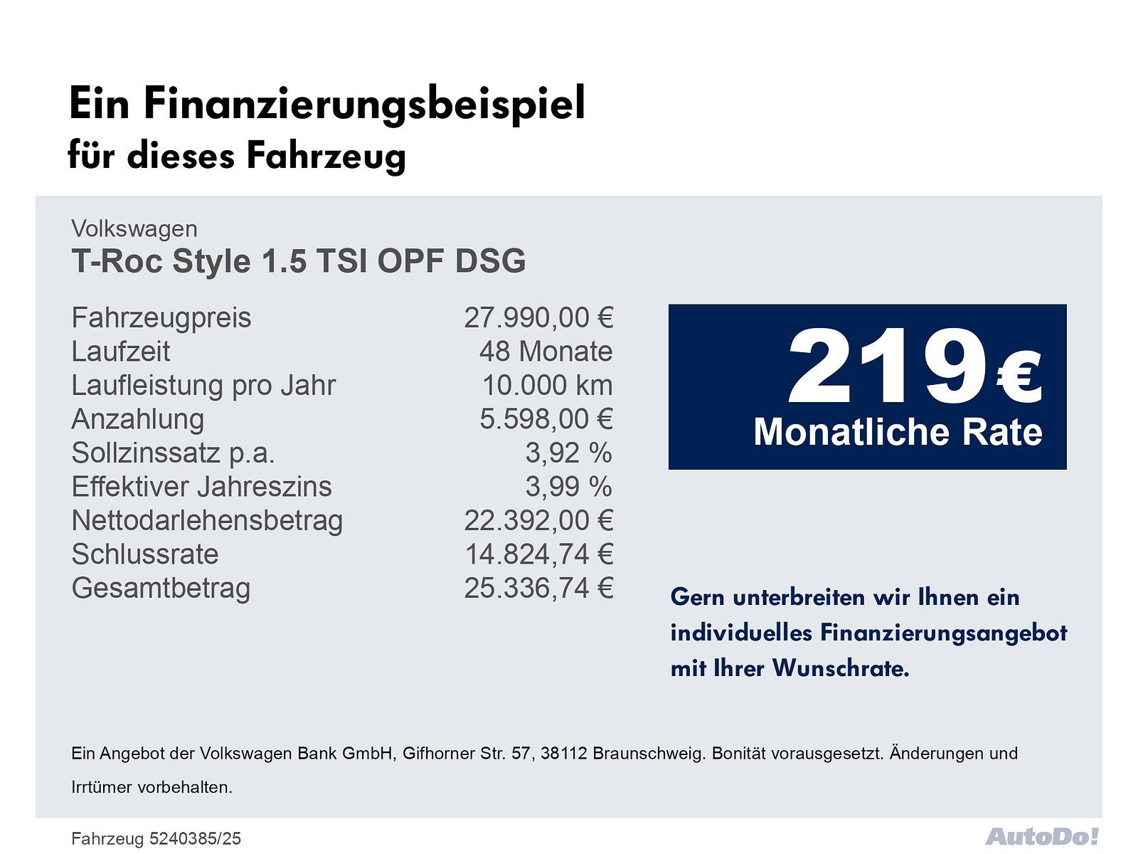 Volkswagen T-Roc Style 1.5 TSI OPF DSG - Samsaru's Car Outlet