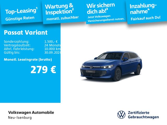 Volkswagen Passat Variant 2.0 TDI DSG 4M ELEGANCE STHZG*AHK