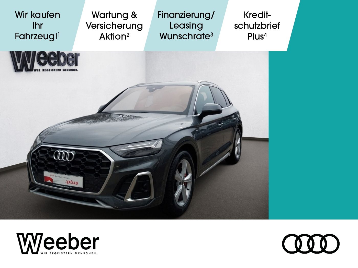 Audi Q5 quattro S line *AHK*HUD*LEDER*MATRIX*360° CAM