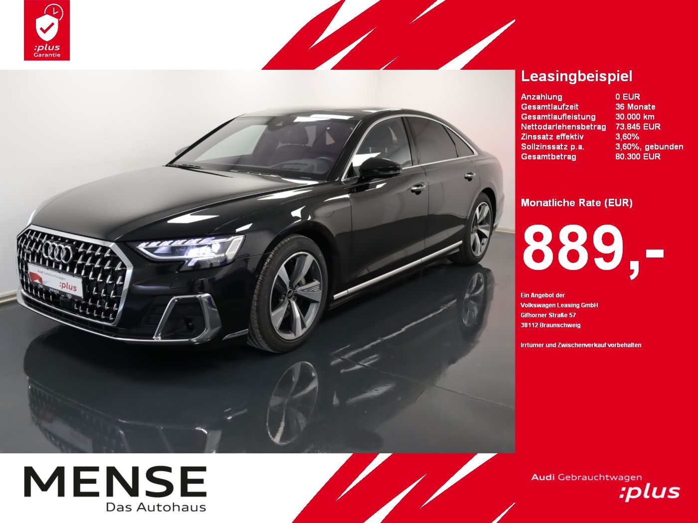 Audi A8 50 TDI quattro - Samsaru's Car Outlet