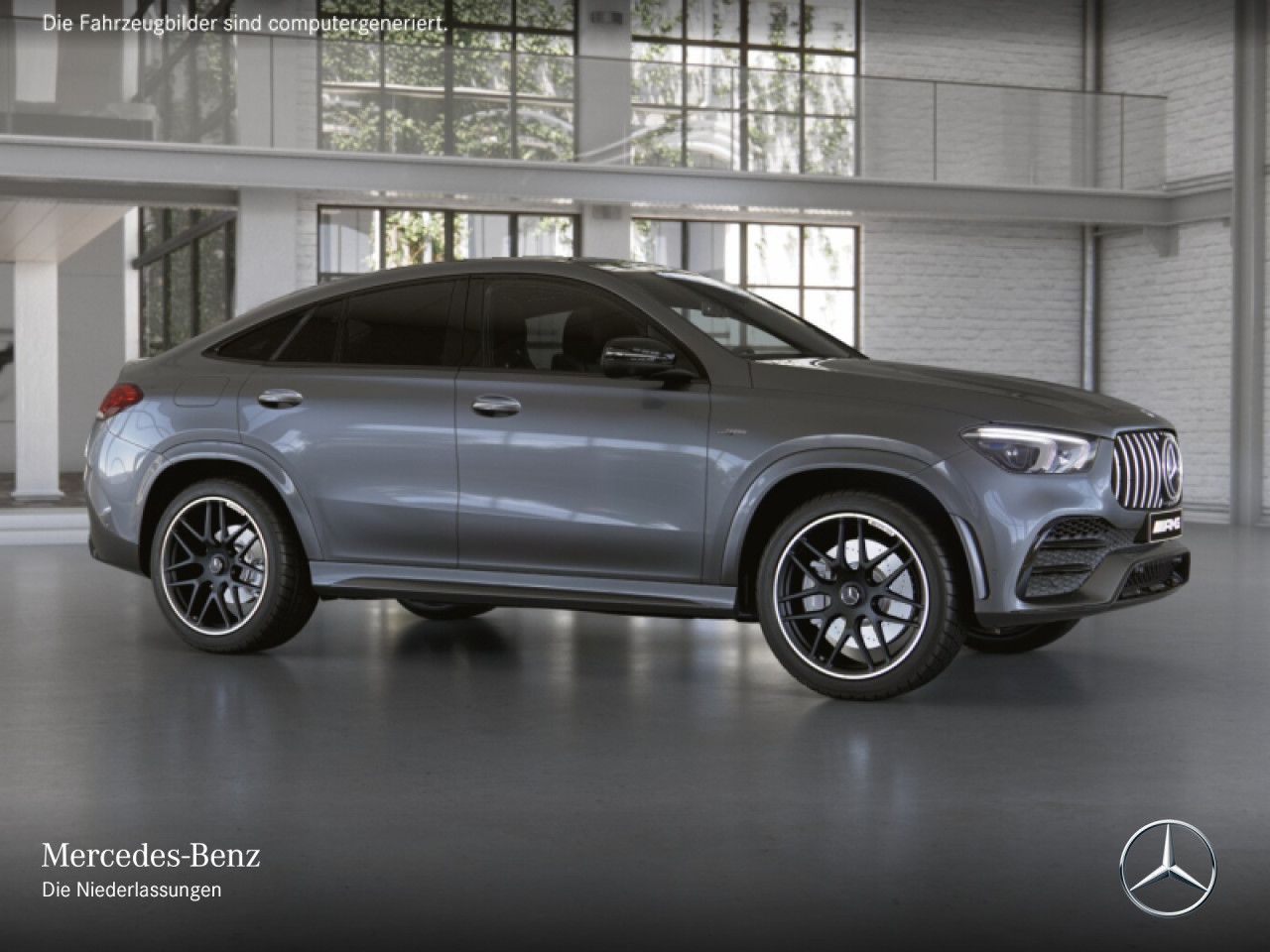 Mercedes-Benz GLE53AMG 4M+ Coupé/Perf-AGA/Ride+/Pano/22"/Burm