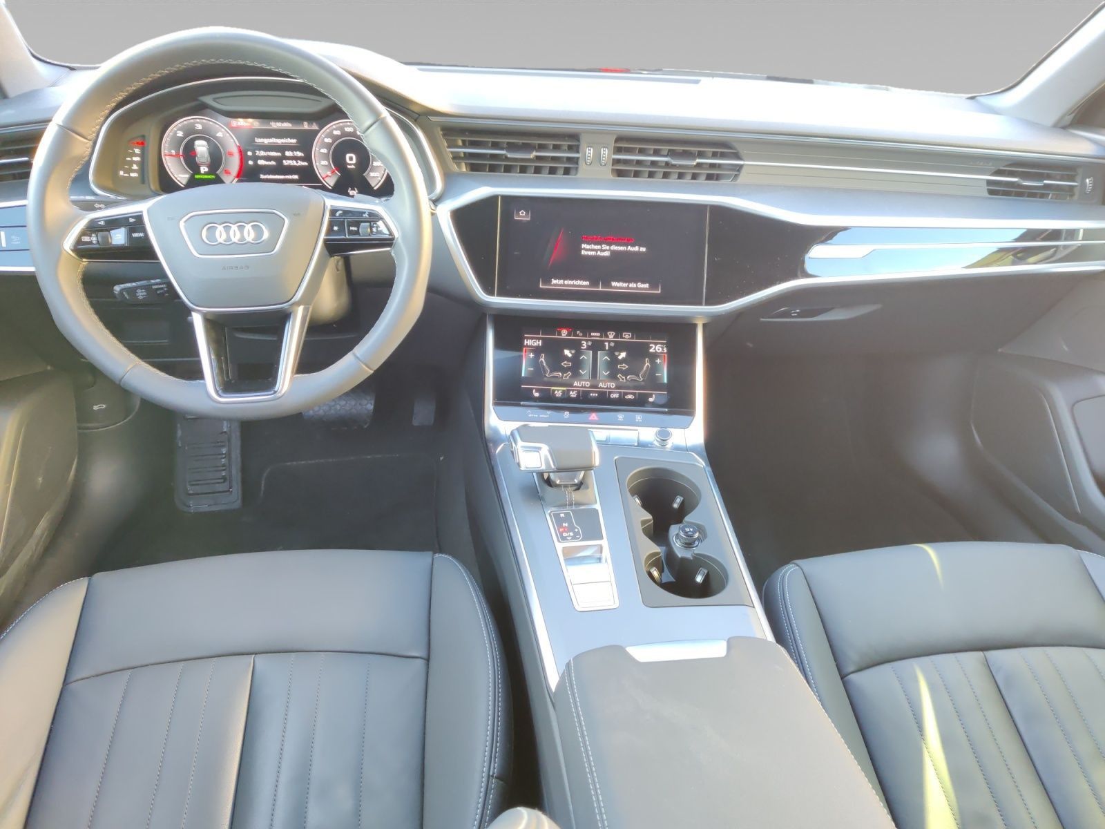 Audi A6 Avant 40 TDI S line Business Matrix HUD