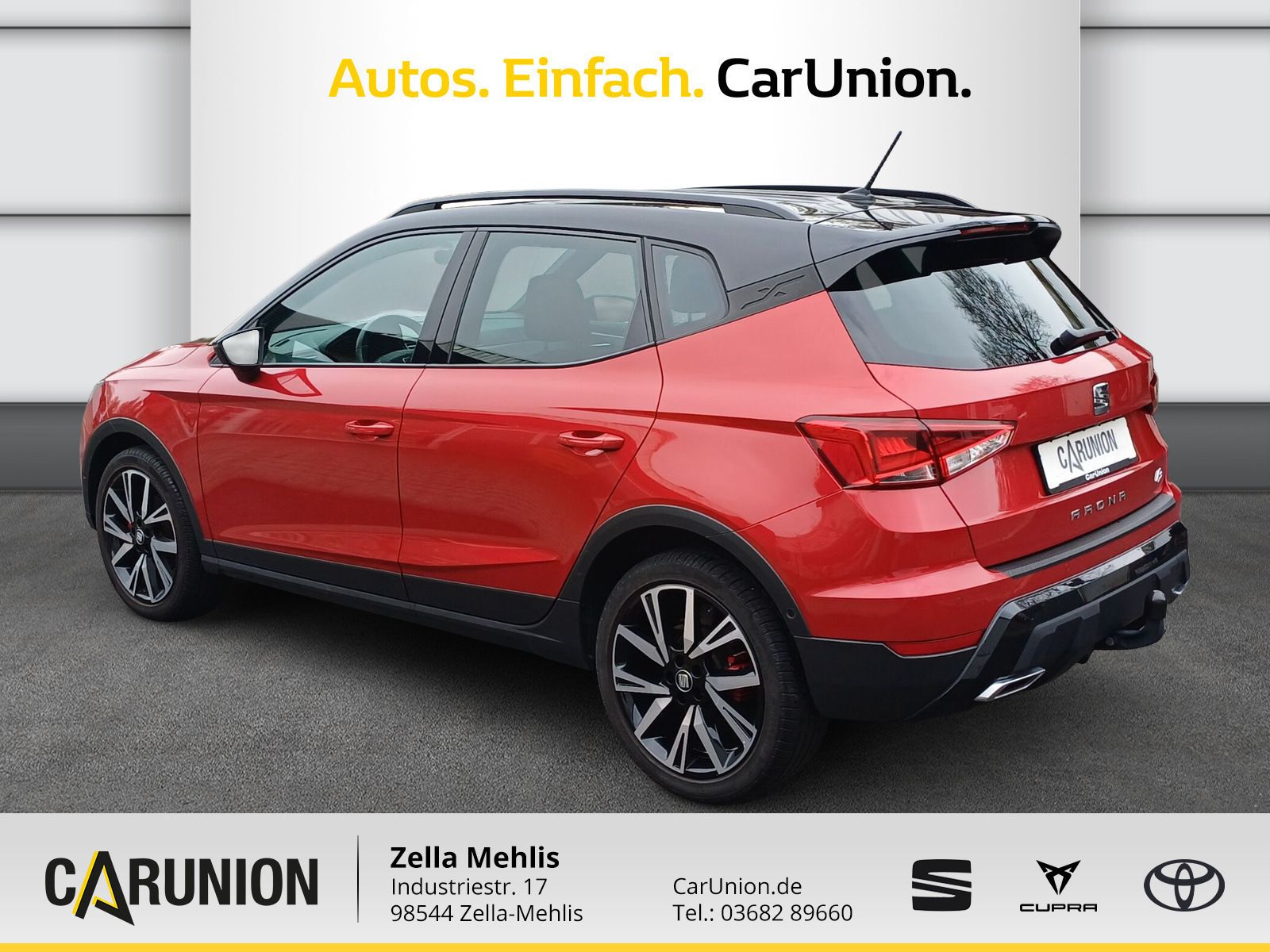 Seat Arona Black Edition 1.0 TSI DSG *AHK*LED*KAMERA*