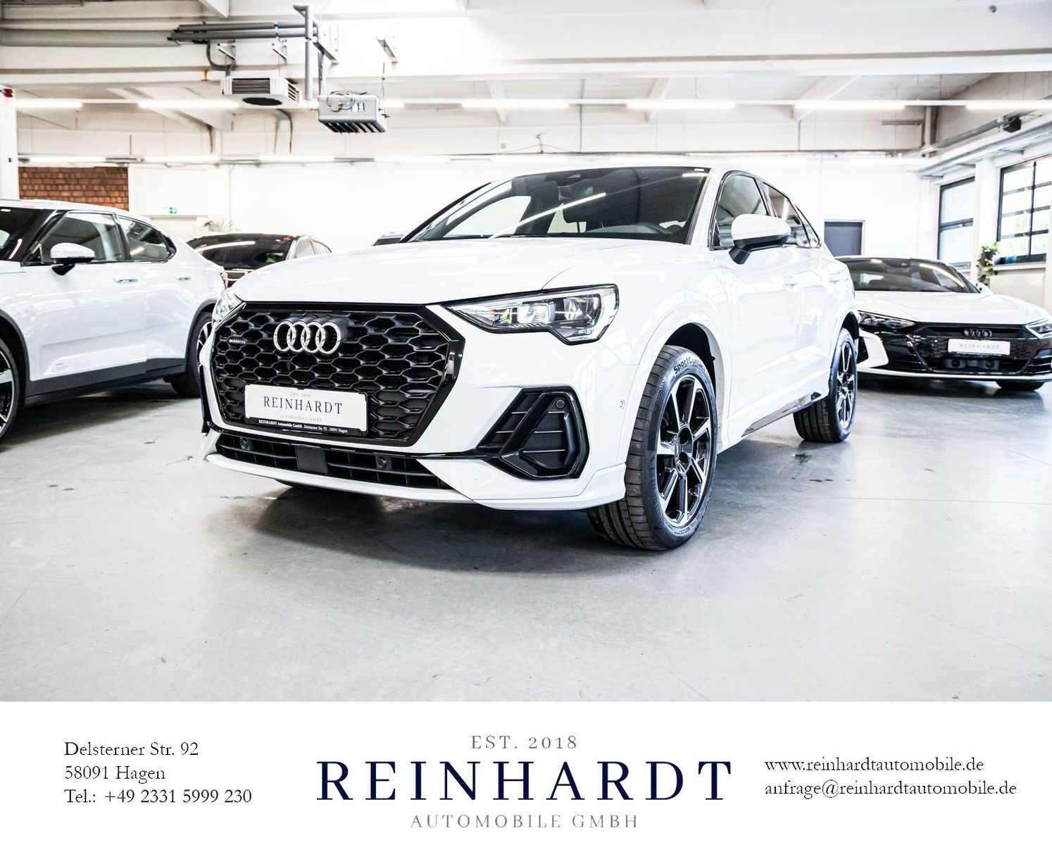 Audi Q3 SPORTBACK 40TFSi Q S LINE BLACK - Samsaru's Car Outlet
