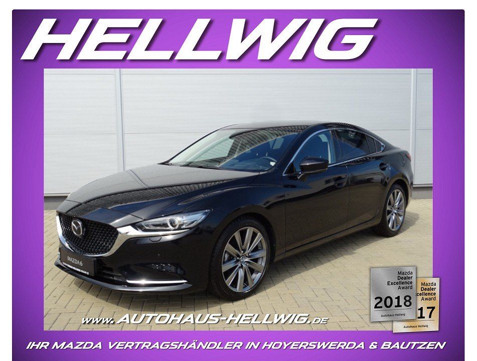 Mazda 6 4-Türer 2.5l Takumi GSD Nappaleder Schwarz Bos