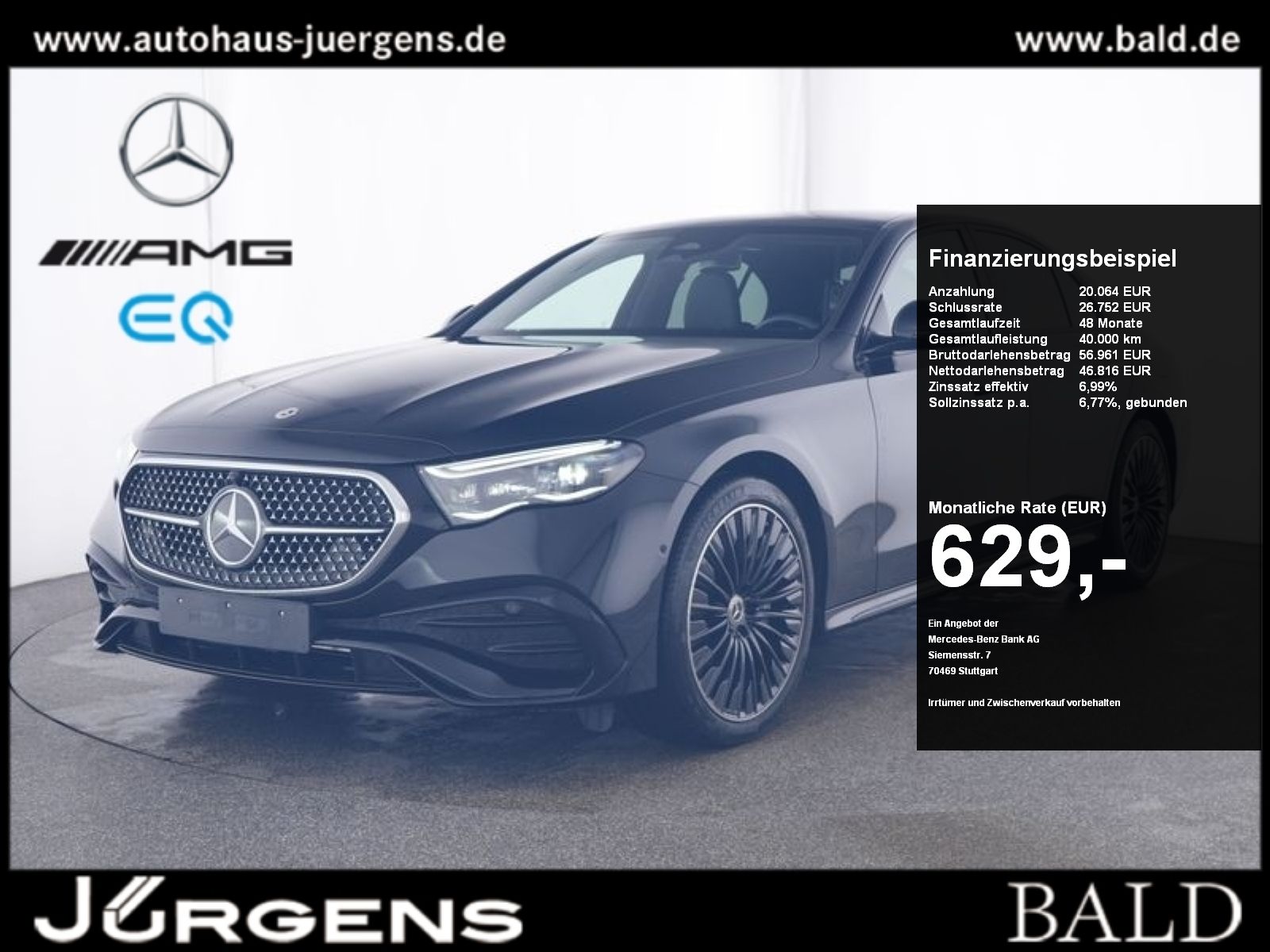 Mercedes-Benz E 400 e 4M AMG-Sport - Samsaru's Car Outlet