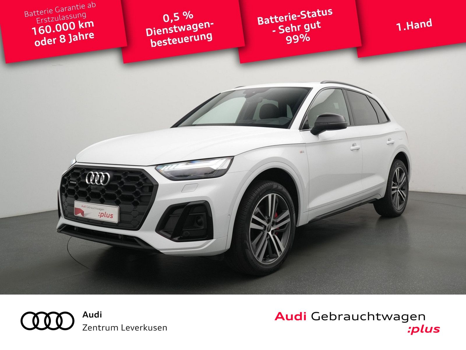 Audi Q5 55 e quattro S line PANO MATRIX AHK ACC LEDER