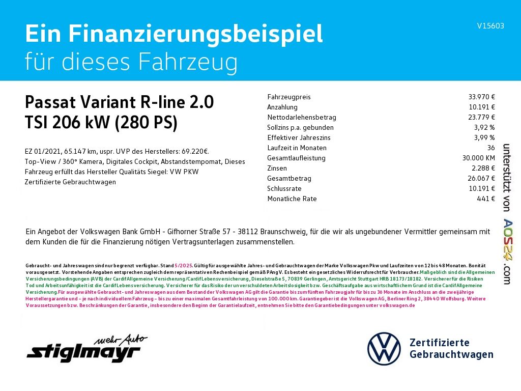 Volkswagen Passat Variant R-line 2.0 TSI 4-Motion STANDHZG