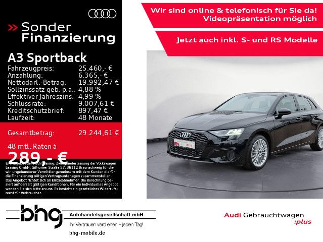 Audi A3 Sportback advanced 30 TFSI Optik LED KomfortK
