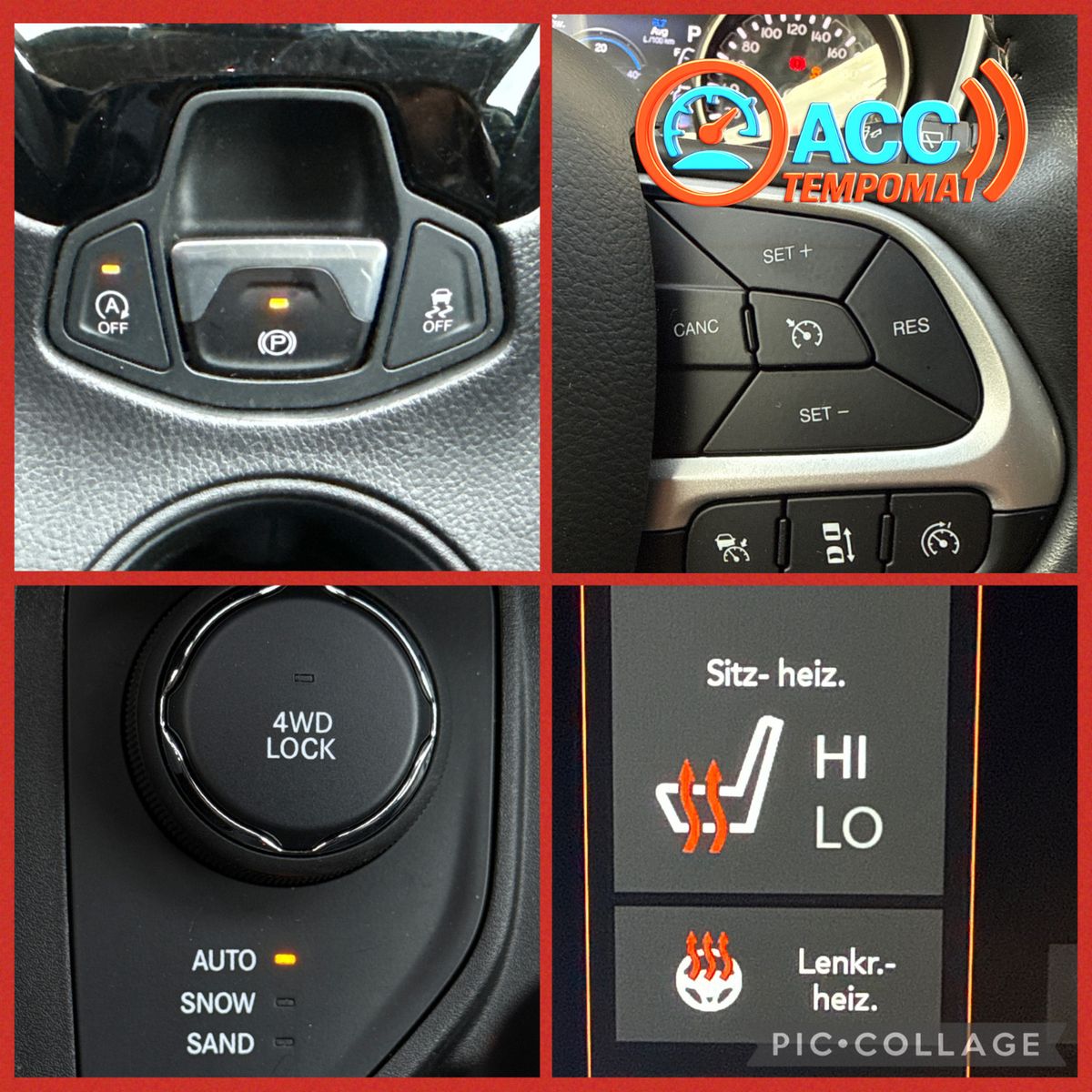 Jeep COMPASS 2.0 LIMITED 4WD*Aut.*Navi*Leder*AHK*ACC*