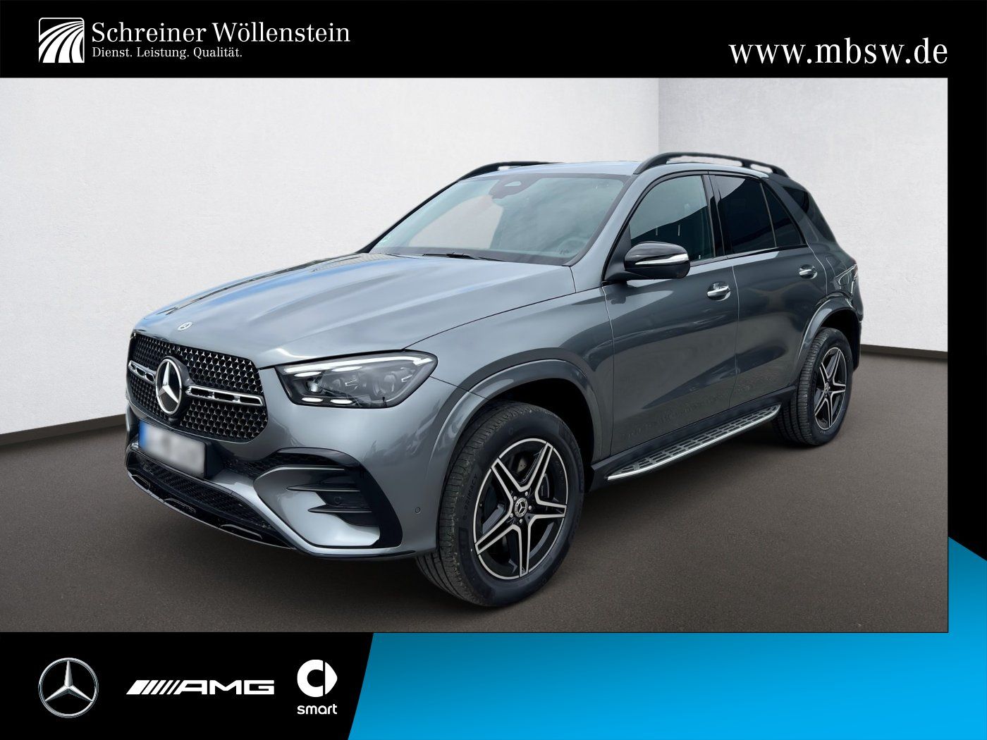 Mercedes-Benz GLE 350 de 4m AMG*Night*AHK*Mbeam*Burmester*360