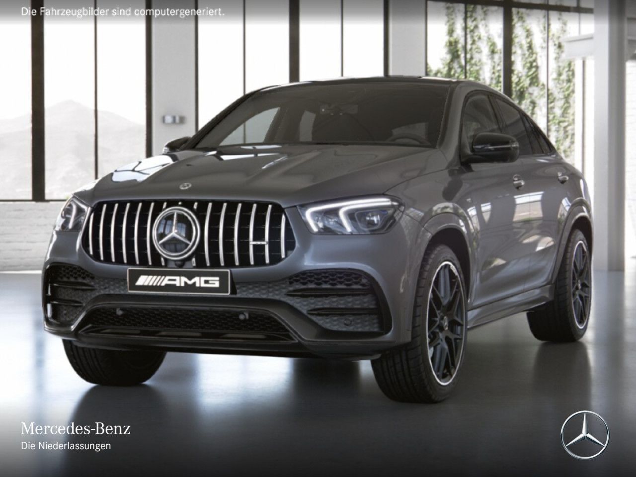 Mercedes-Benz GLE53AMG 4M+ Coupé/Perf-AGA/Ride+/Pano/22"/Burm