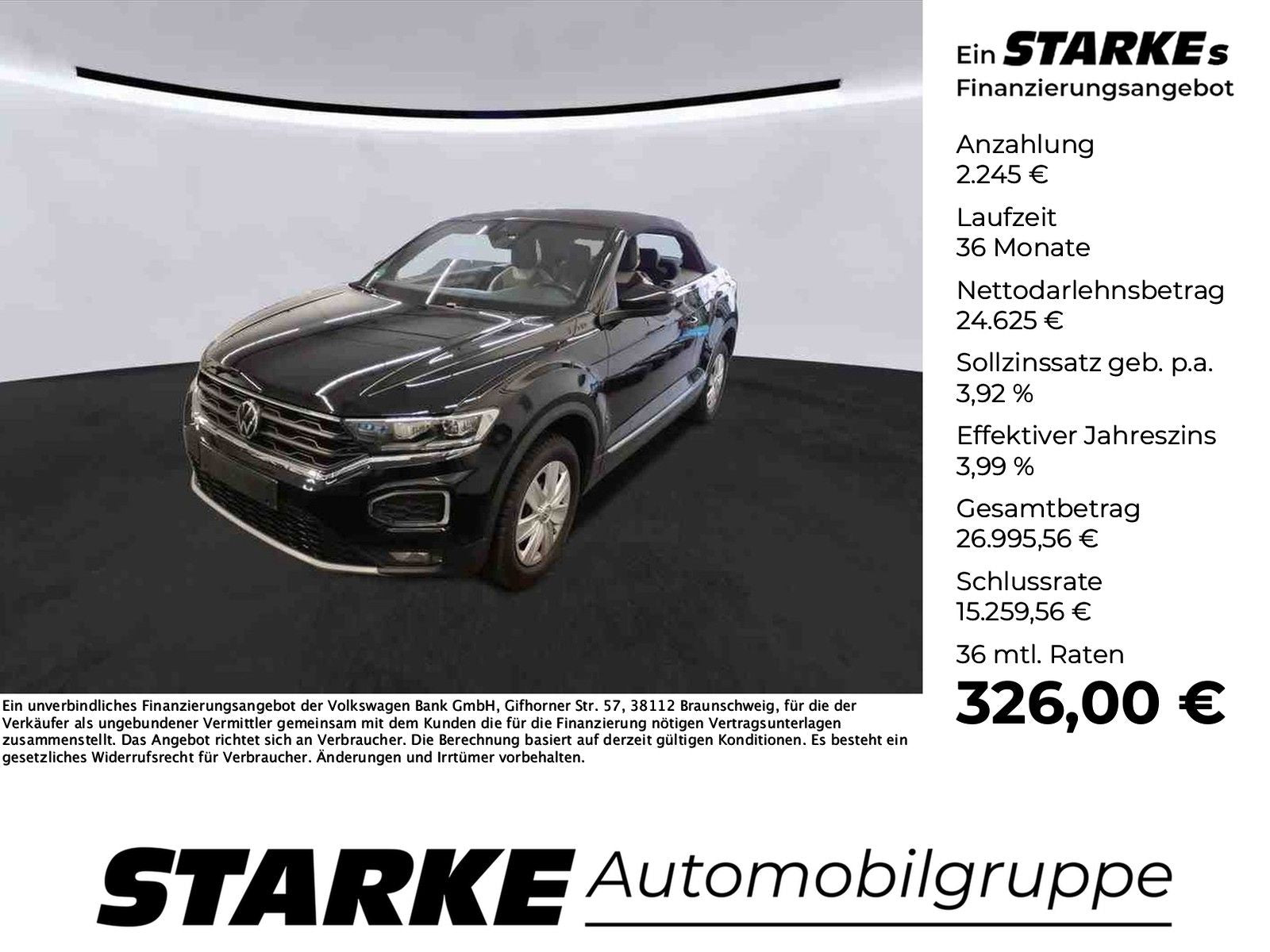 Volkswagen T-Roc Cabriolet 1.5 TSI DSG Style - Samsaru's Car Outlet
