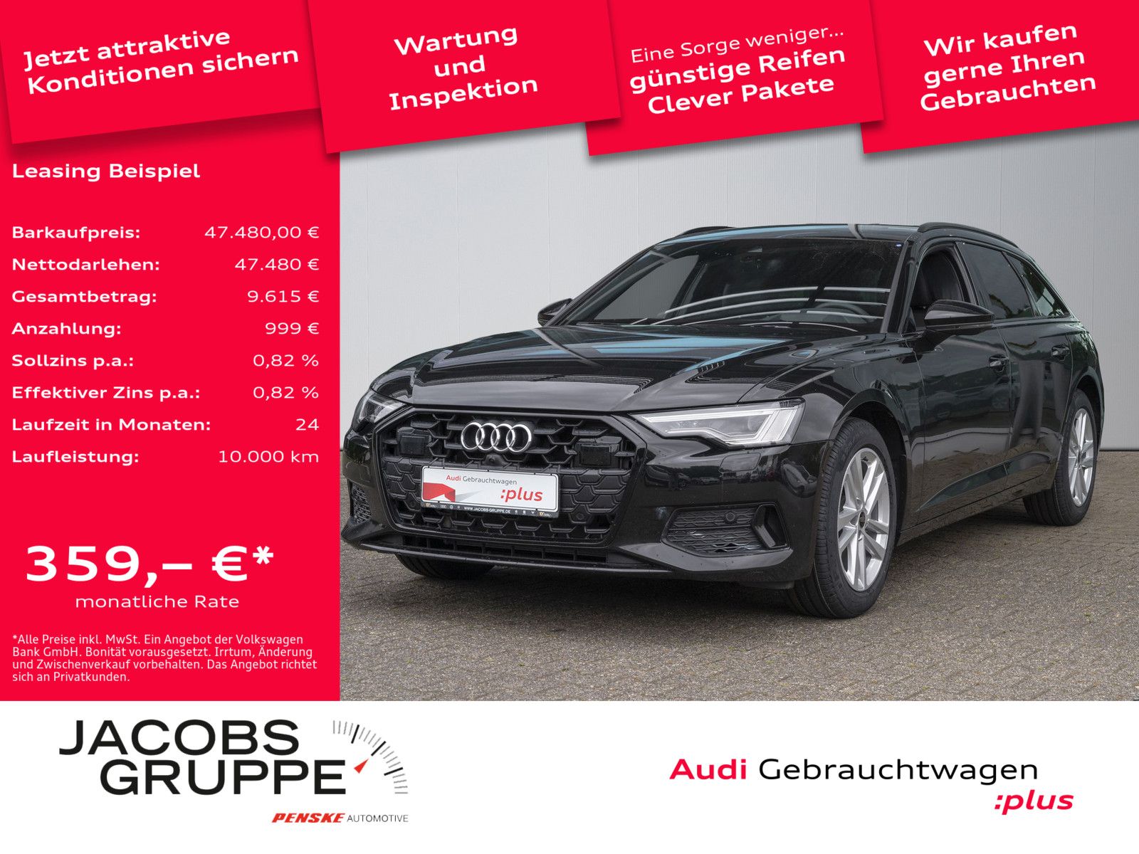 Audi A6 Avant 40 TDI advanced - Samsaru's Car Outlet