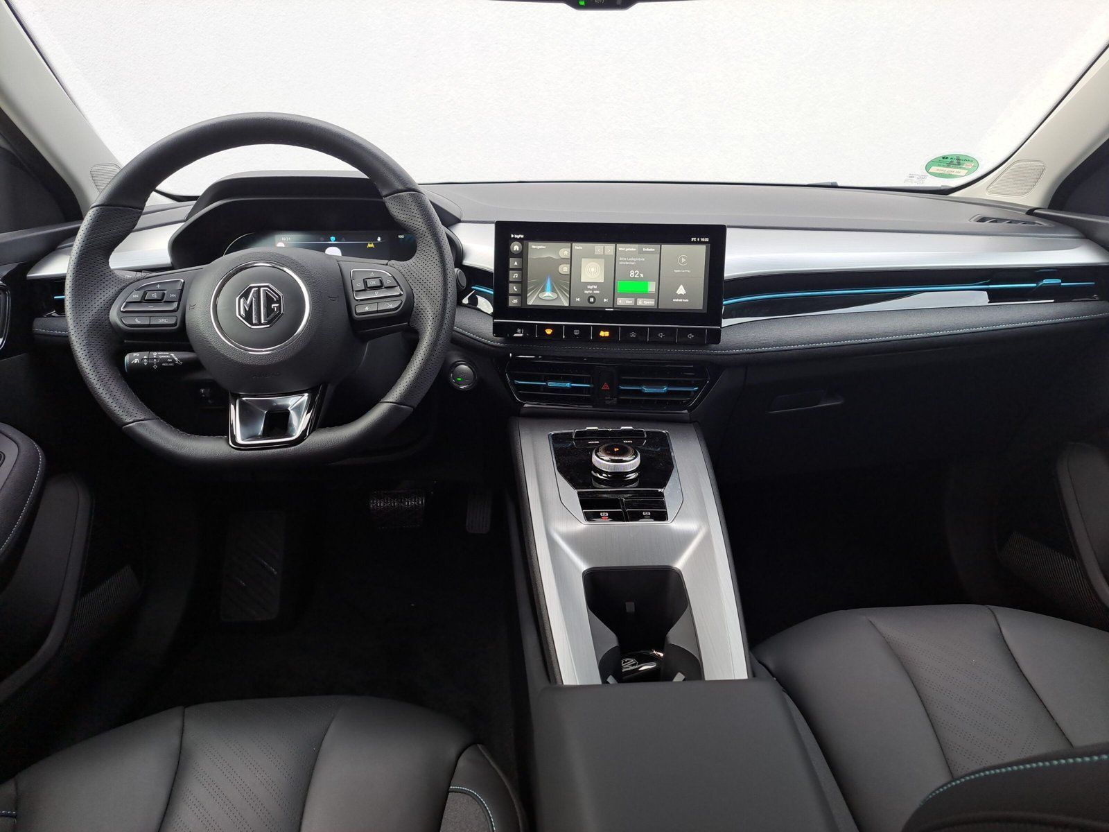 MG5 EV 61kWH Luxury *360°CAM, Leder,uvm...*Black