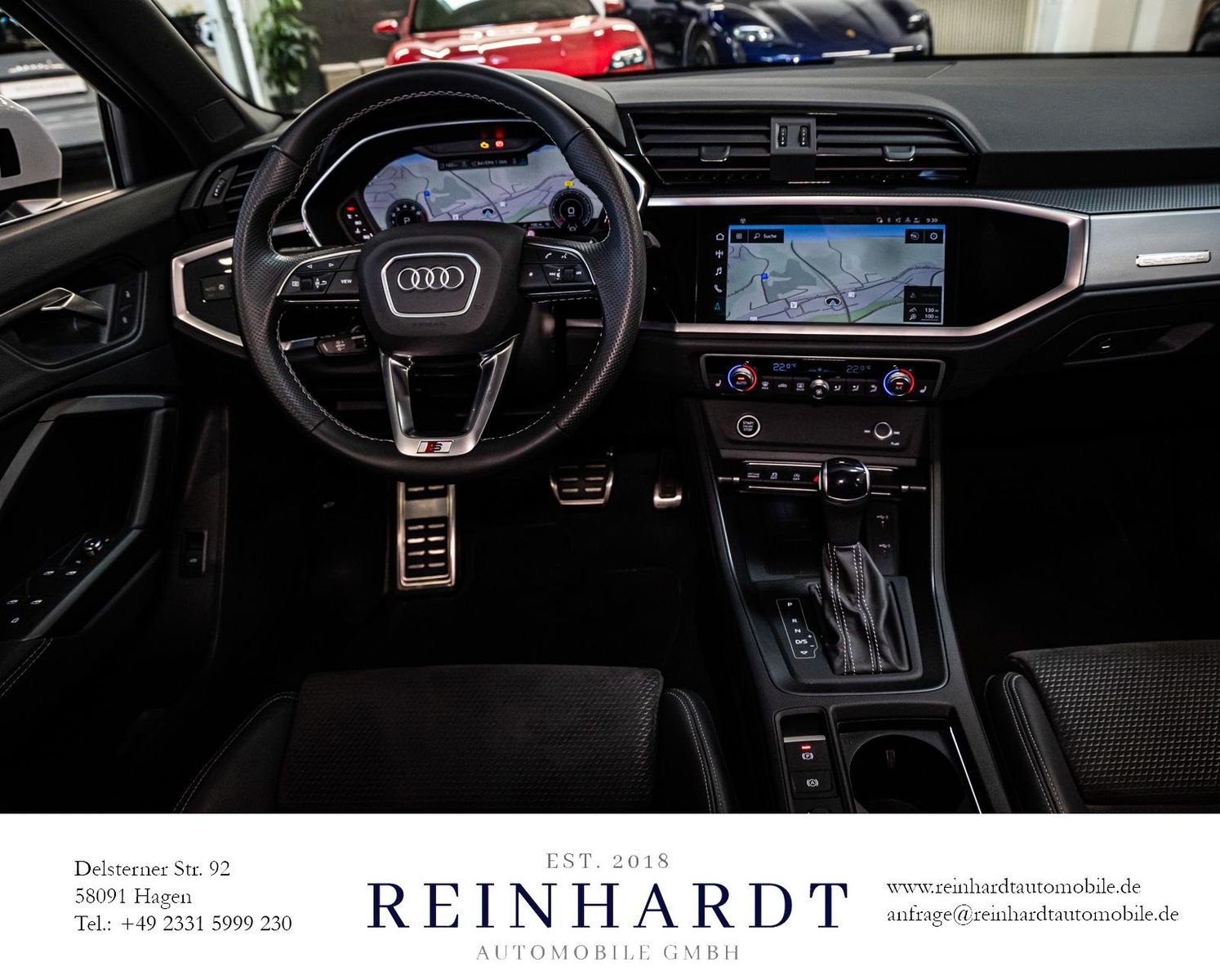 Audi Q3 SPORTBACK 40TFSi Q S LINE BLACK - Samsaru's Car Outlet