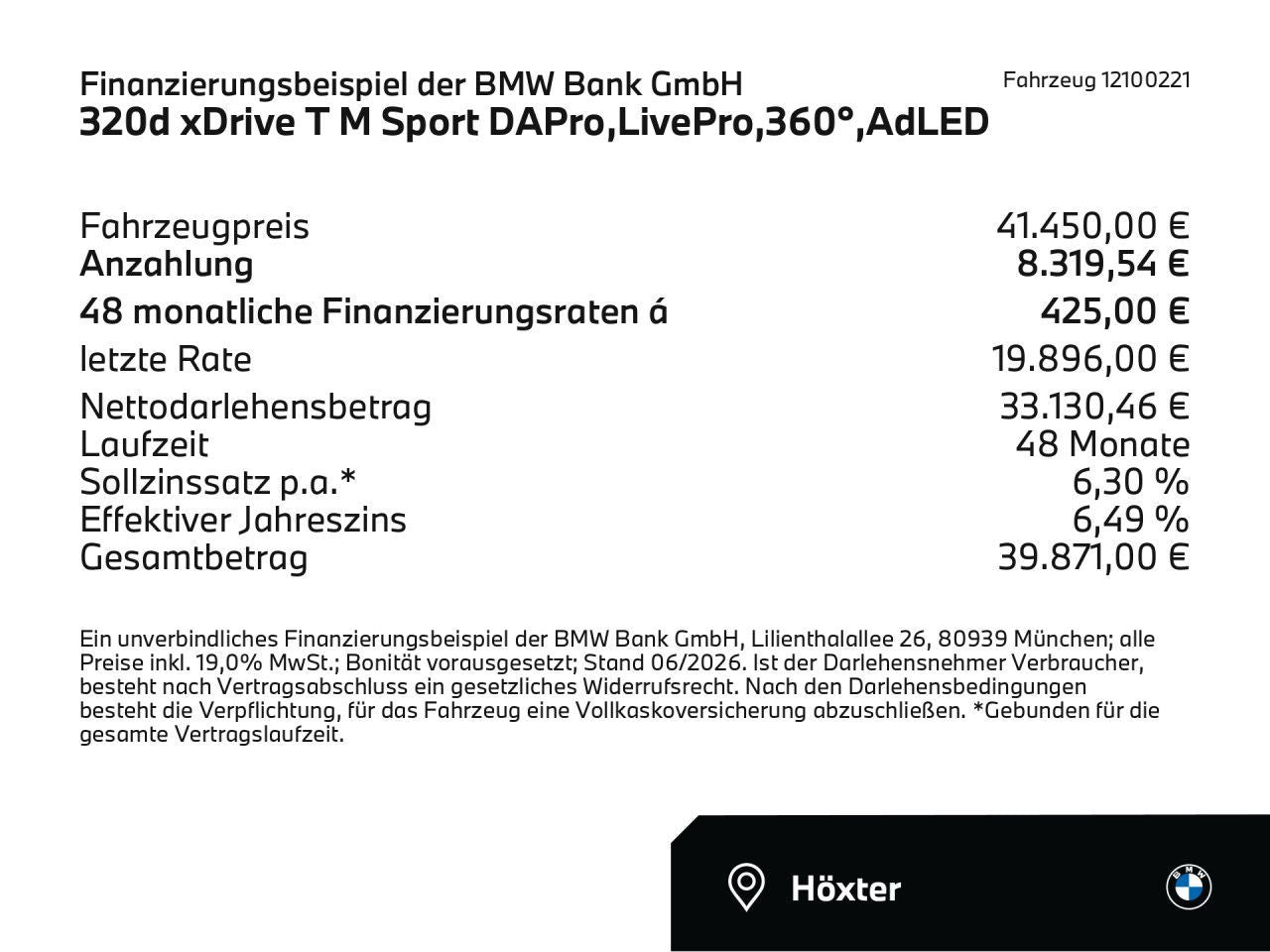 BMW 320d xDrive T M Sport DAPro,LivePro,360°,AdLED