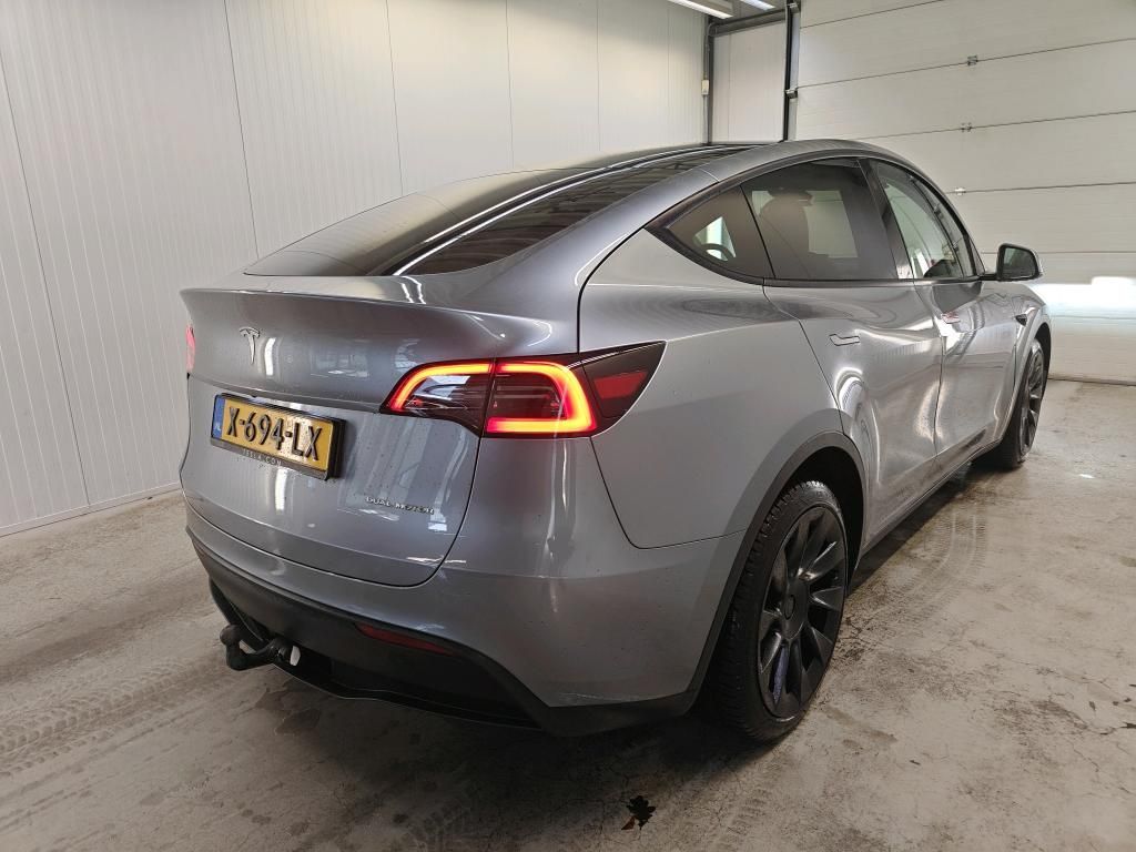 Tesla Model Y Long Range 351pk AWD 93% SoH [ TREKHAAK+