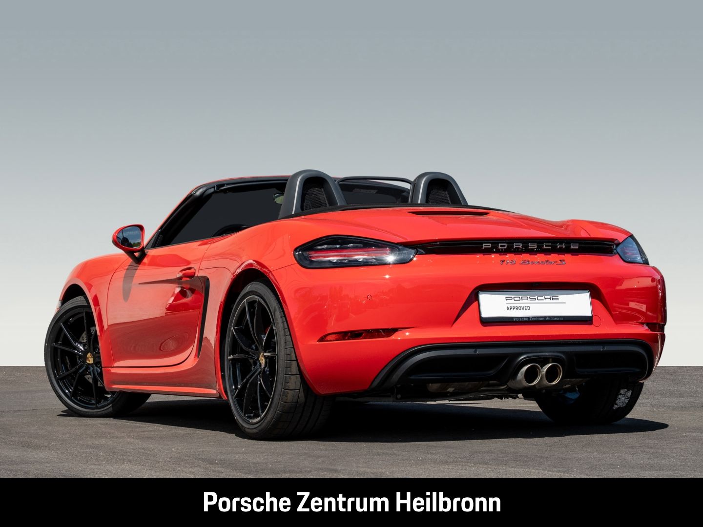Porsche Boxster 718 S Sportabgasanlage Abstandstempomat