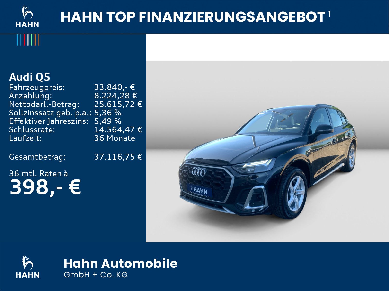 Audi Q5 50TFSIe S line qu S-trc HuD AHK ACC Cam