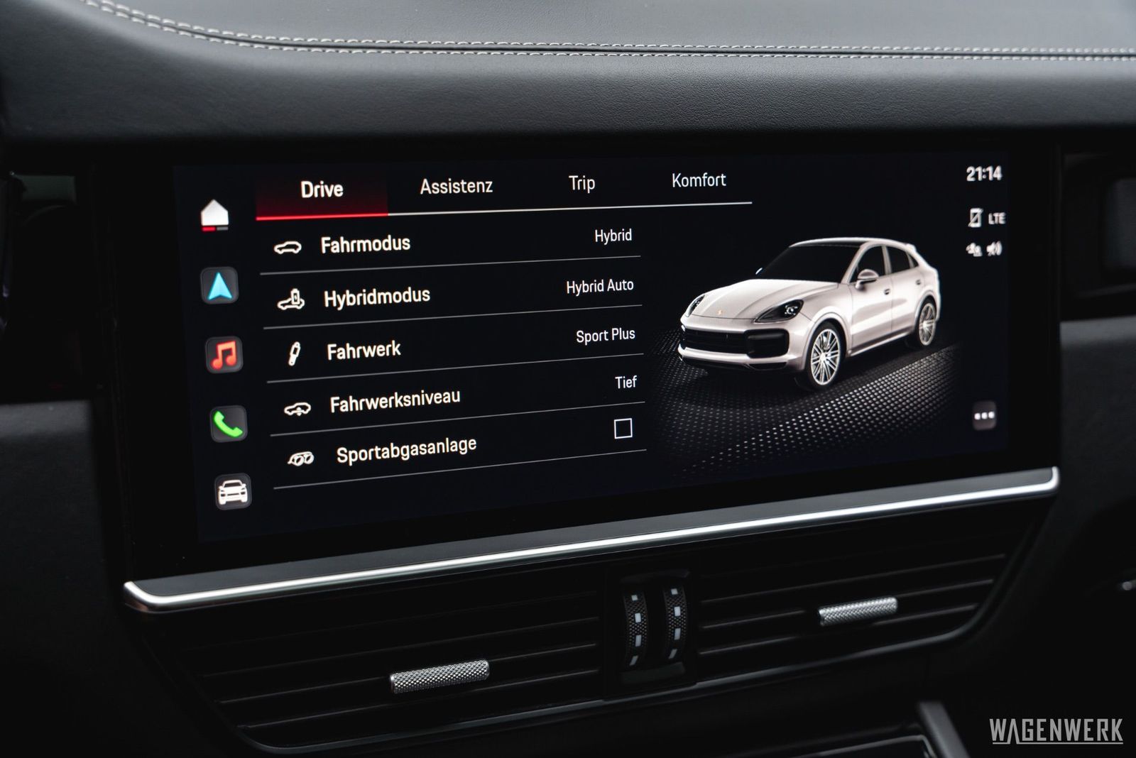 Porsche Cayenne Coupé Turbo S E-Hybrid MASSAGE AHV INNOD