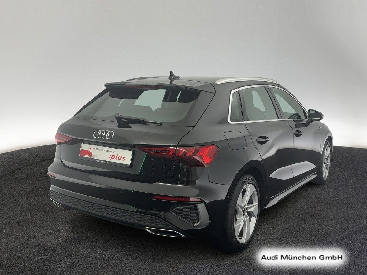 Audi A3 Sportback 35 TFSI S-tronic S line AHK ACC Vir